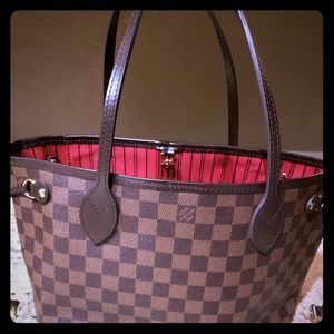 Authentic Louis Vuitton Neverfull Damier Ebene PM